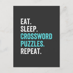 Ät.Sväng. Crossword Puzzles. Upprepa. Vykort