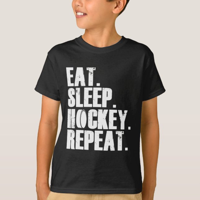 Ät Sviloläge Hockey Repeat Gift Shirt Manar T (Framsida)