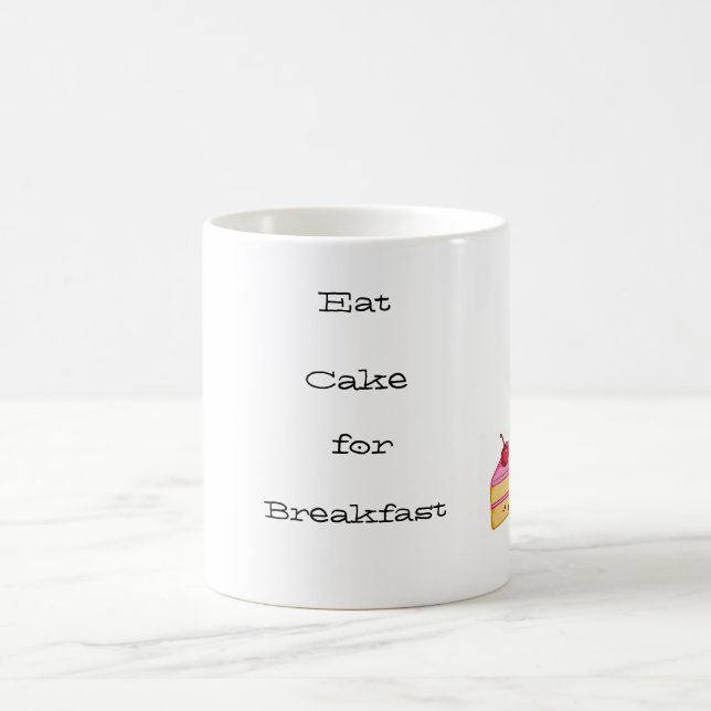 Ät TÅRTA till frukost Kaffemugg (Center)