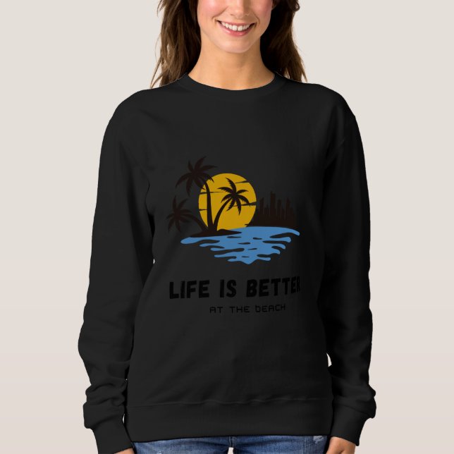 At The Beach T Shirt (Framsida)