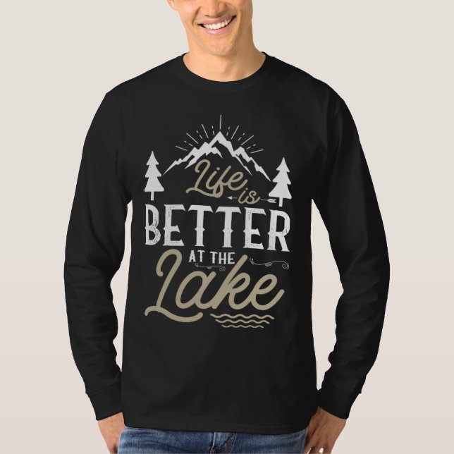 At The Lake T Shirt (Framsida)