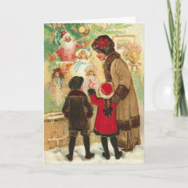 At The Toy Store Window Kort