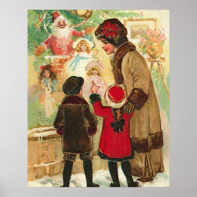 At The Toy Store Window Poster (Framsidan)