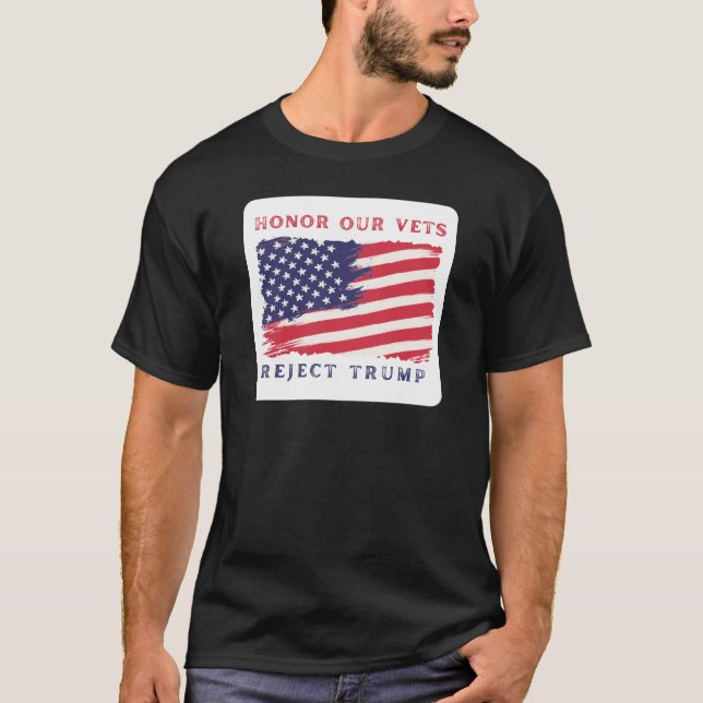 Ät våra veterinärer, inte trumpskjorta t shirt (Framsida)