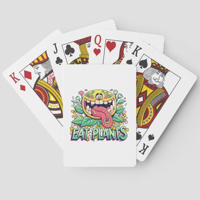 Ät Växter Casinokort (Baksidan)