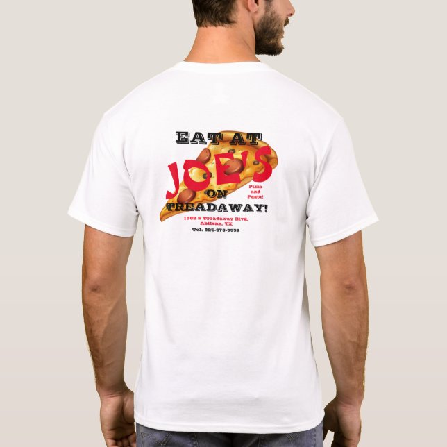 Ät vid Joe's 2 T-Shirt (Baksida)