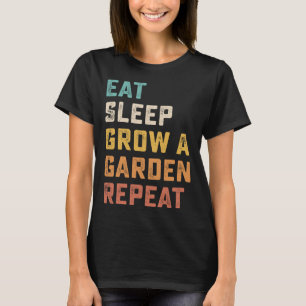 Ät vilo Groda en Garden Repeat Funny Game 4 T Shirt