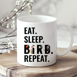 Ät vilofågel Upprepa fågellivet Kaffemugg