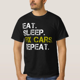Ät vilofickbilar Upprepa automatisk motormekanism  T Shirt