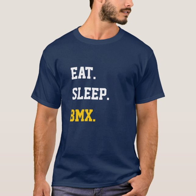 Ät viloläge BMX T Shirt (Framsida)