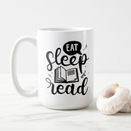 Ät viloläge: Bok Älskare Kaffemugg