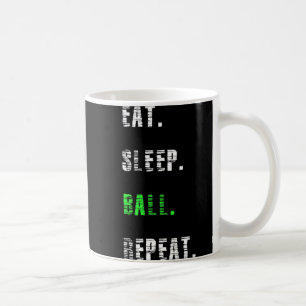 Ät viloläge Boll Upprepa basketbollgåva Kaffemugg
