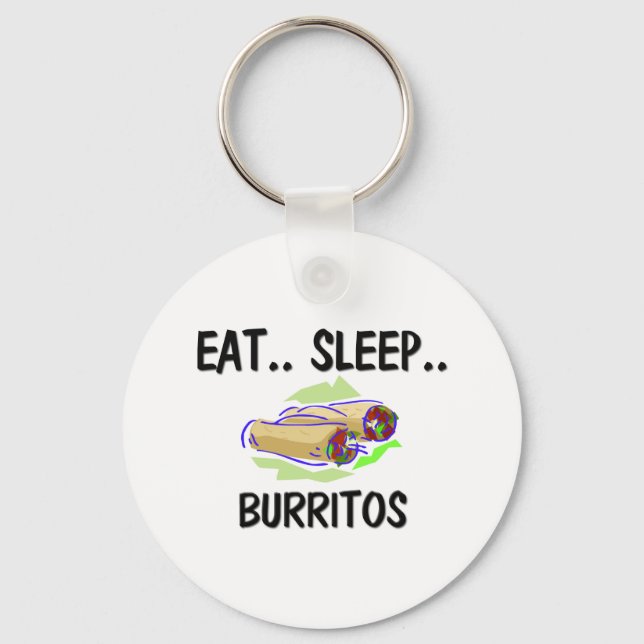 Ät viloläge BURRITOS Nyckelring (Framsida)
