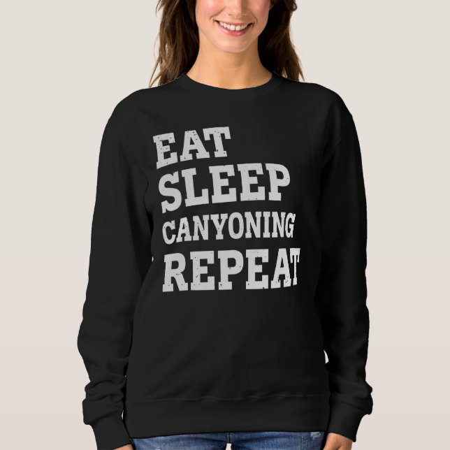 Ät viloläge Canyting Upprepa Sarkastic T Shirt (Framsida)