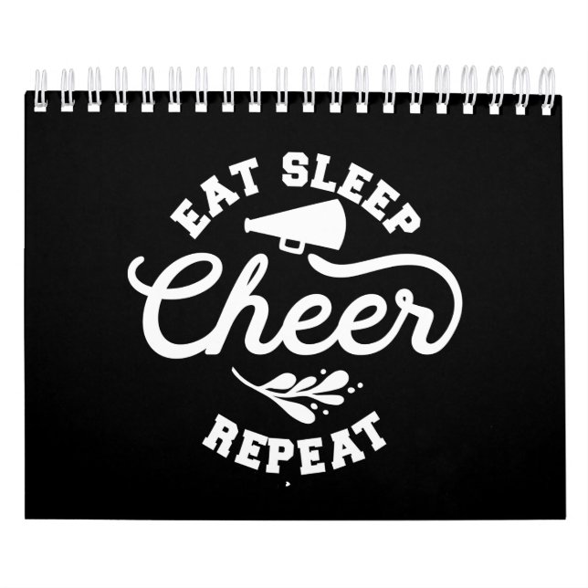 Ät viloläge Cheer Coer Coach Kalender (Omslag)