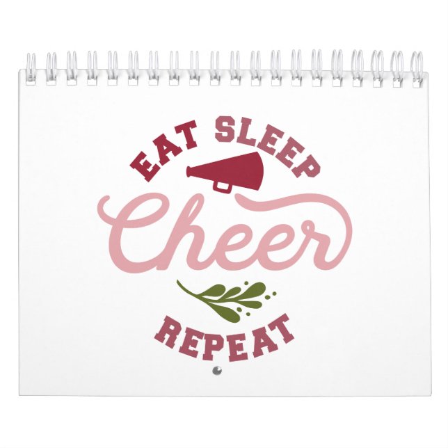Ät viloläge Cheerleader Ideas Kalender (Omslag)