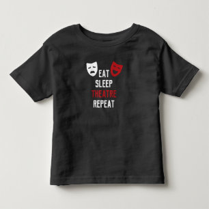 Ät viloläge efter upprepning - Gif för musikspelar T Shirt