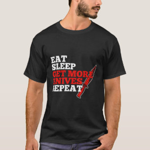 Ät viloläge Få mer Knivar Shirt Knivar Collector T