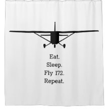 Ät viloläge Flygplan 172 Upprepa flygplanspilot