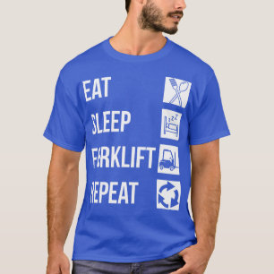 Ät viloläge, gaffelfett Upprepa 1 T Shirt