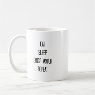 Ät, viloläge, gångjärn, upprepa kaffemugg