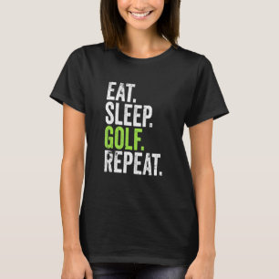 Ät viloläge Golf Upprepa Golfing Tournament Cute C T Shirt