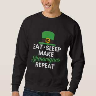Ät viloläge gör att fenanigans upprepas lång ärmad tröja