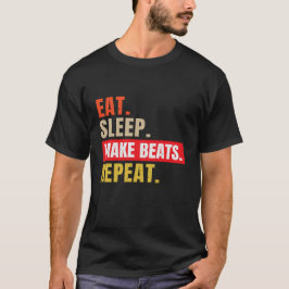 Ät viloläge gör att uppslag upprepar musik t shirt