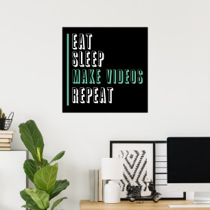 Ät viloläge gör att videoklippen upprepas - Motive Poster