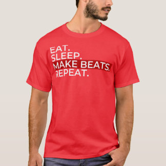 Ät viloläge gör slag t shirt