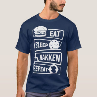 Ät viloläge Hakken Upprepa Gabber Hardstyle (2) T Shirt