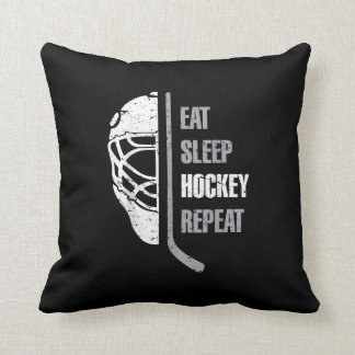 Ät viloläge Hockey Upprepa julens För barn Tonårin Kudde