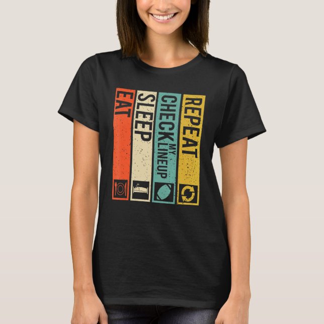 Ät viloläge Kontrollera min inställning Upprepa an T Shirt (Framsida)