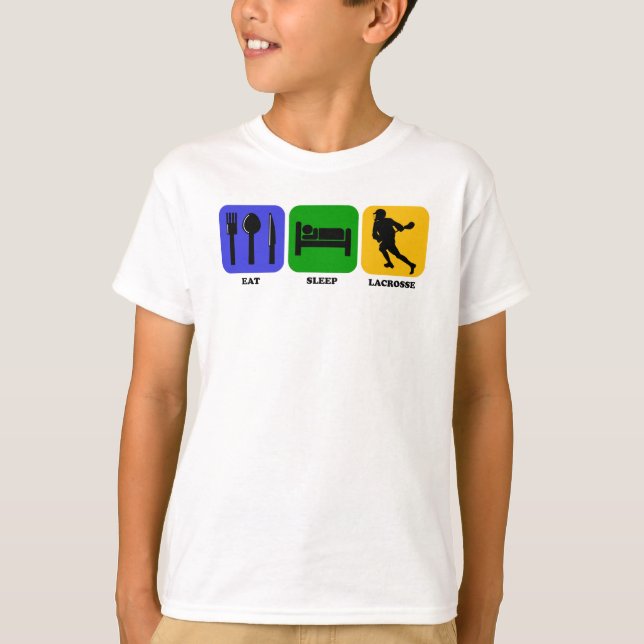Ät viloläge Lacrosse T-shirt (Framsida)