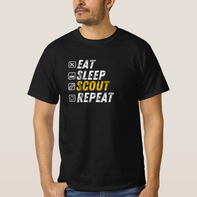 Ät viloläge - luddig kurva t shirt (Framsida)