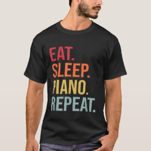 Ät viloläge Piano Upprepa 1 T Shirt