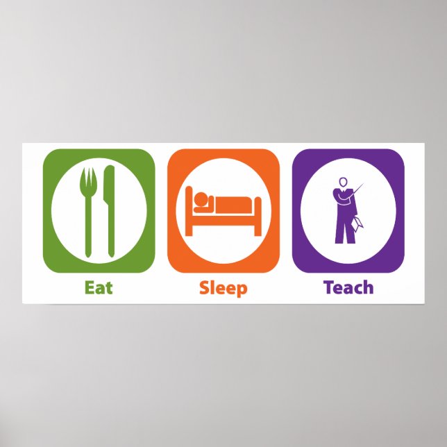 Ät viloläge poster (Framsidan)