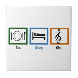 Ät viloläge, Sjunga Kakelplatta