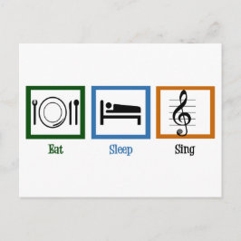 Ät viloläge, Sjunga Vykort