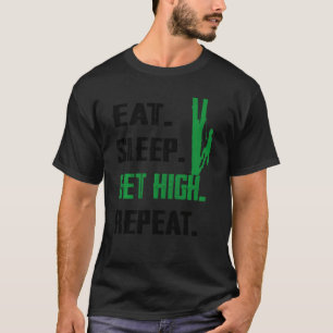 Ät viloläge Skaffa hög upprepning av arboristisk l T Shirt