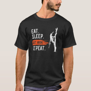 Ät viloläge Skaffa hög upprepning av arboristiskt T Shirt