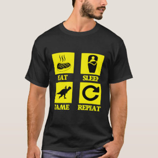 Ät viloläge Upprepa Ark T Shirt