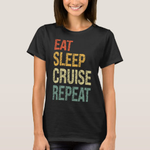 Ät viloläge Upprepa familjen Ett par Beach Holida T Shirt