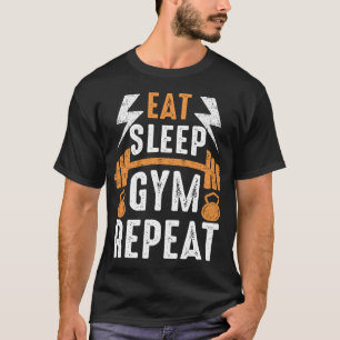 Ät, viloläge, upprepa: livsstil T-Shirt