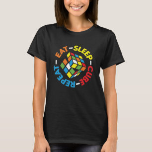 Ät viloläge Upprepa månghastighet för månskub T Shirt