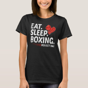 Ät viloläge Upprepa startdagen för Perfekt i Älska T Shirt