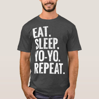 Ät viloläge Upprepa T Shirt