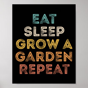 Ät viloläge Väg ett Garden Repeat Funny Game 5 Poster