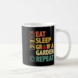 Ät viloläge Väg upp en Garden Repeat Funny Game Ga Kaffemugg
