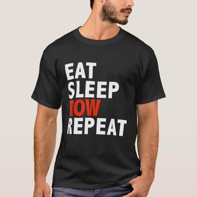 Ät viloläge (viloläge) t shirt (Framsida)